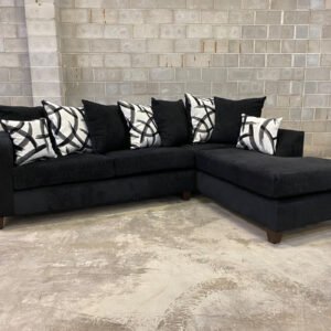 HH-110 Marcos BLACK Sectional