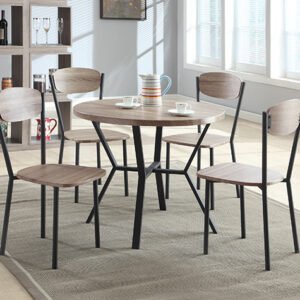 1230SET-GW BLAKE 5-PK ROUND DINING SET GREYWAS