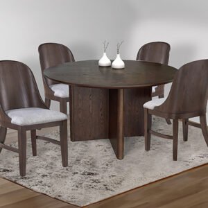 5PC CULLEN ROUND DINING SET