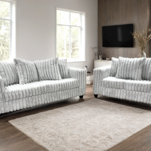 510 Gray - Sofa & Loveseat Set