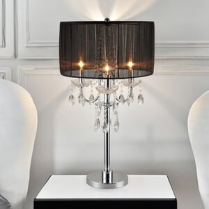 6121T CHANDELIER TABLE TOUCH LAMP 29.5"H