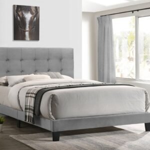 930 Gray Platform Bed - Twin, Full, Queen, King