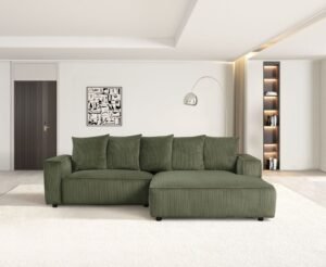 Romeo Olive sectional sofa love seats