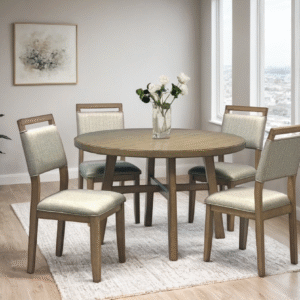 D2410 Dining Table + 4 Chair Set