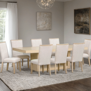 HH-D903 - Dining Table + 8 Chair Set