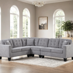 HH- Logan2 Gray - Reversible Sectional