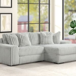 SUNDAY2 GRAY 2PC Sectional