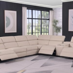Sectional- MI-631-7Pcs Picasso (Beige 3 Power)