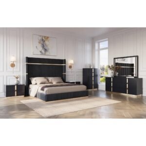 B7550 Evon Bedroom Set -Black