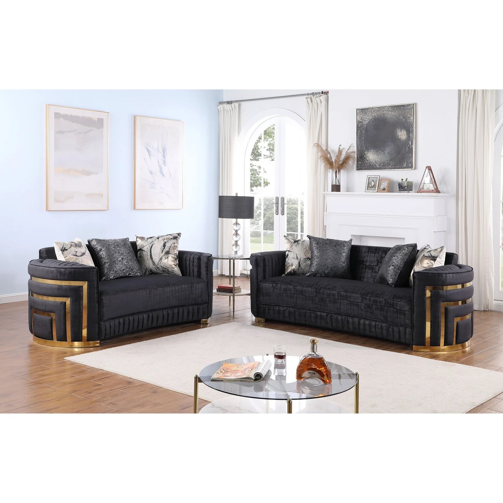 3Pc Minerva Living Room Set - Image 2
