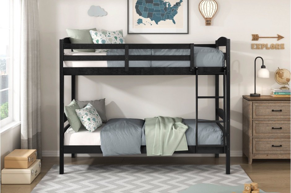 B2022BK Youth-Lani Twin/Twin Bunk bed - Image 2