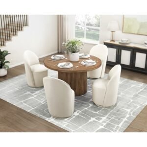 6051-54RD Dining Room Set