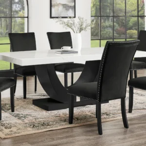 D180 Larry Dining Room Set (Black)