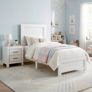 1534WHT-1 Twin Bed in a Box
