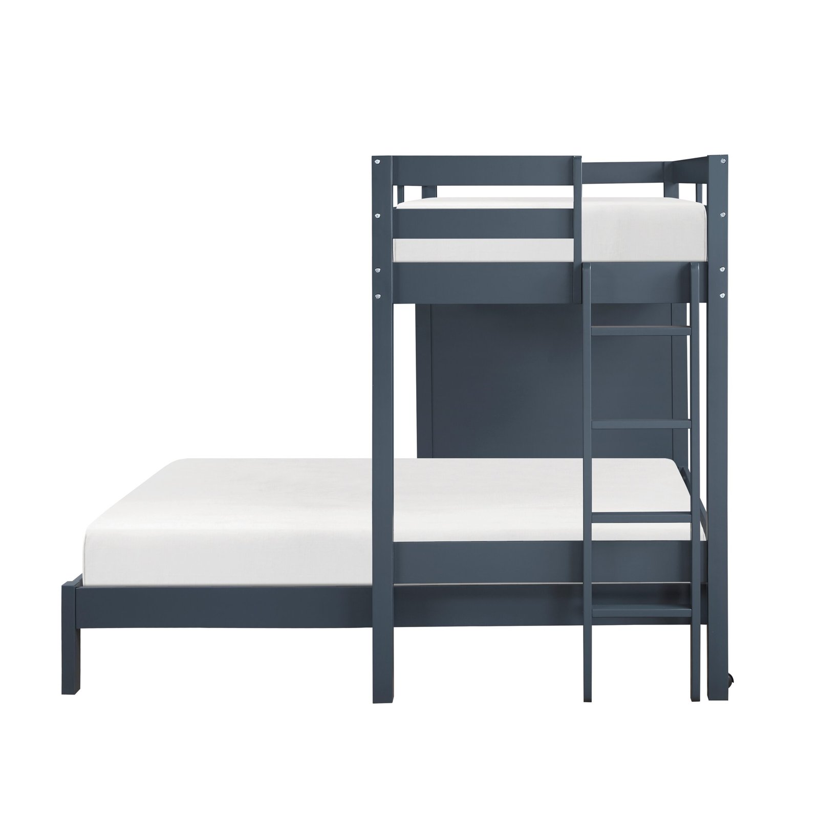 B2024BULTF-1* Twin/Full Loft Bunk Bed with Chest and Hidden Desk - Image 6