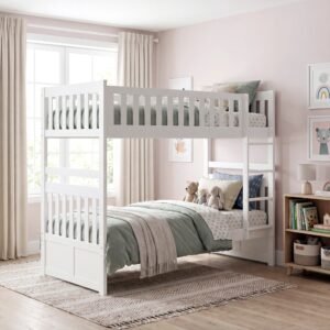 B2053W-1* Twin/Twin Bunk Bed