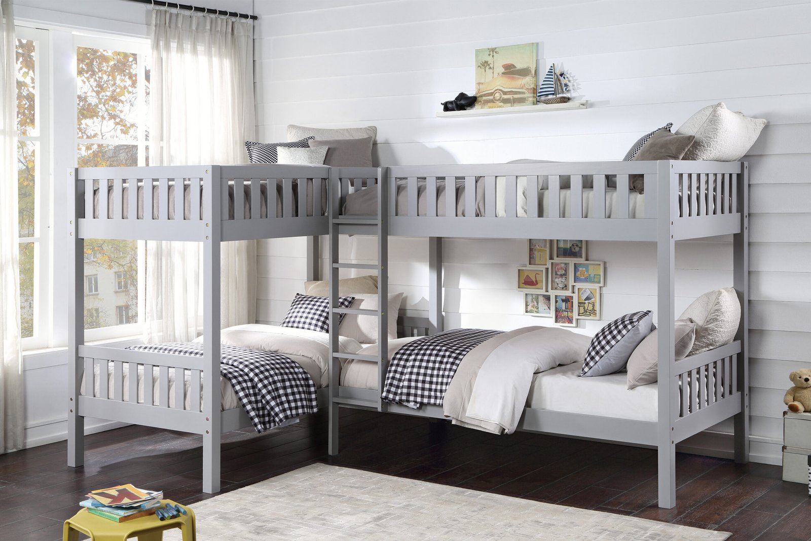 B2063CN-1* Corner Bunk Bed - Image 4