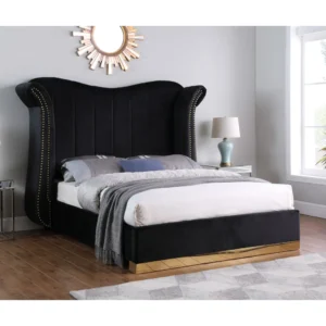 B400 Luna Bed (Black) 66"H