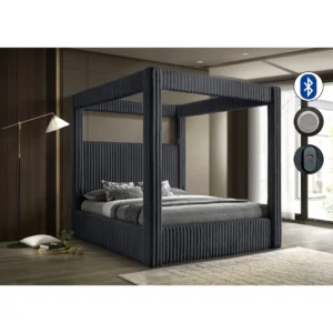 Atlam Bed (Grey)